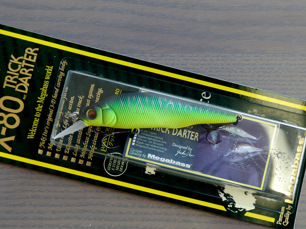 Воблер Megabass X-80 TD Mat Tiger #1