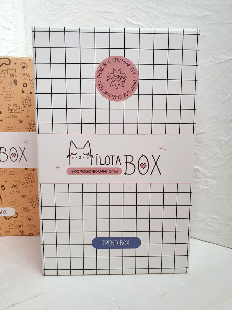 Коробочка сюрприз MilotaBox mini "Trend" милота бокс, милотабокс, подарочный бокс  #1