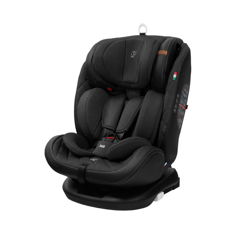 Автокресло 0-36кг Sweet Baby Ranger 360 isofix pirate black #1