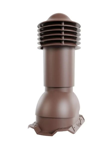 Вентиляционный выход D 110 мм., труба вентиляционная для кровли из профнастила С20, утепленный, Viotto, #1