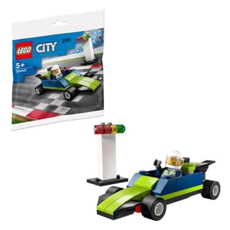 30640 Конструктор LEGO Polybag City Race Car Гоночная машина 44 дет. #1