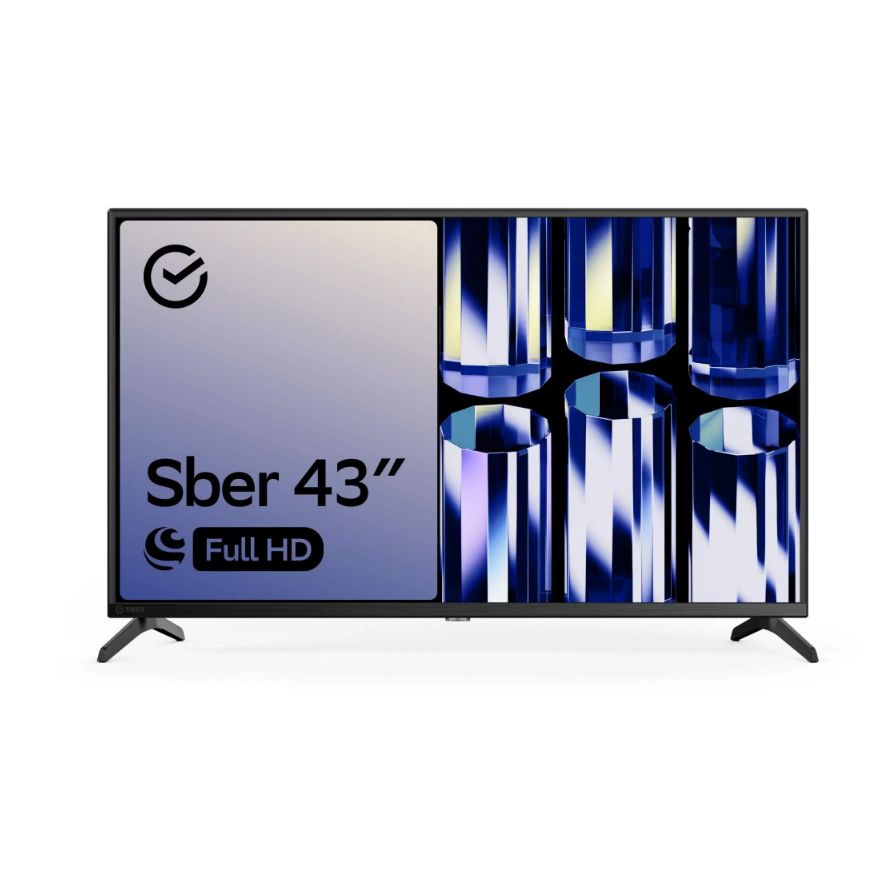 Sber Телевизор 1 43" Full HD, черный #1
