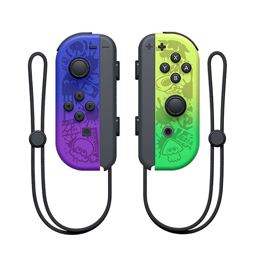 Геймпад joy con for nintendo switch, Bluetooth, зеленый, желтый #1