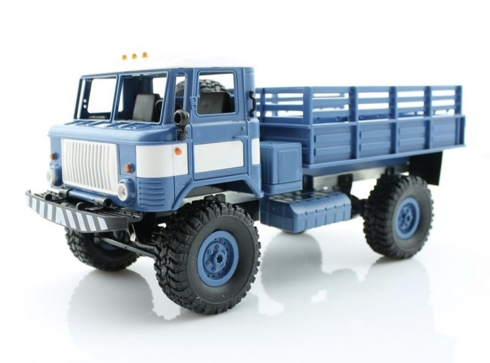 Радиоуправляемая машина WPL Газ 66 грузовая RTR 4WD масштаб 1:16 2.4G - WPLB-24-R-Blue  #1