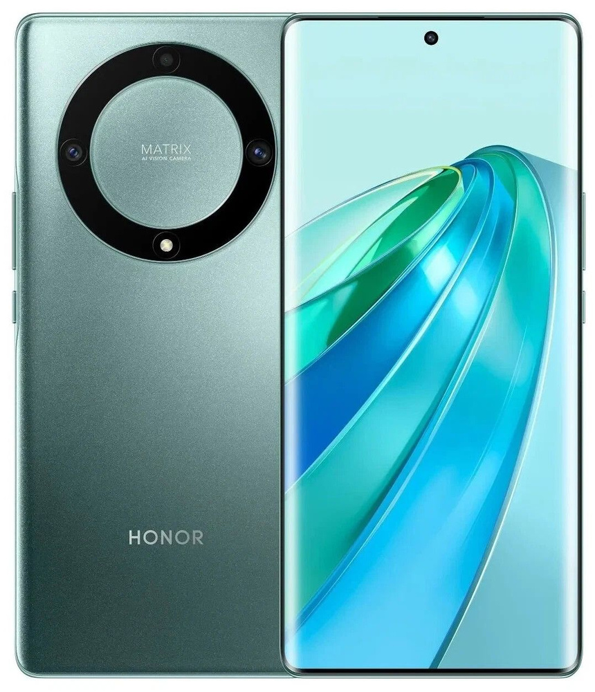 Honor Смартфон X9a 6/128GB Green (5109ALXS) 6/128 ГБ, бирюзовый #1