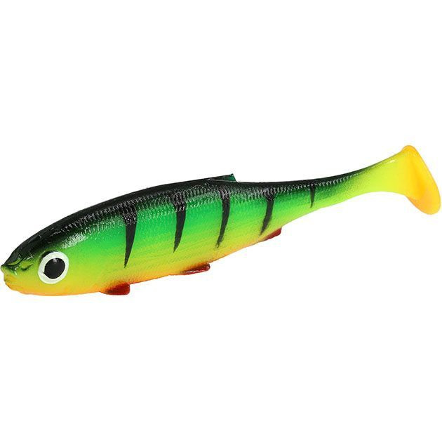 Виброхвост Mikado REAL FISH 13 см., 13,5 г., FIRETIGER (4 шт.) #1