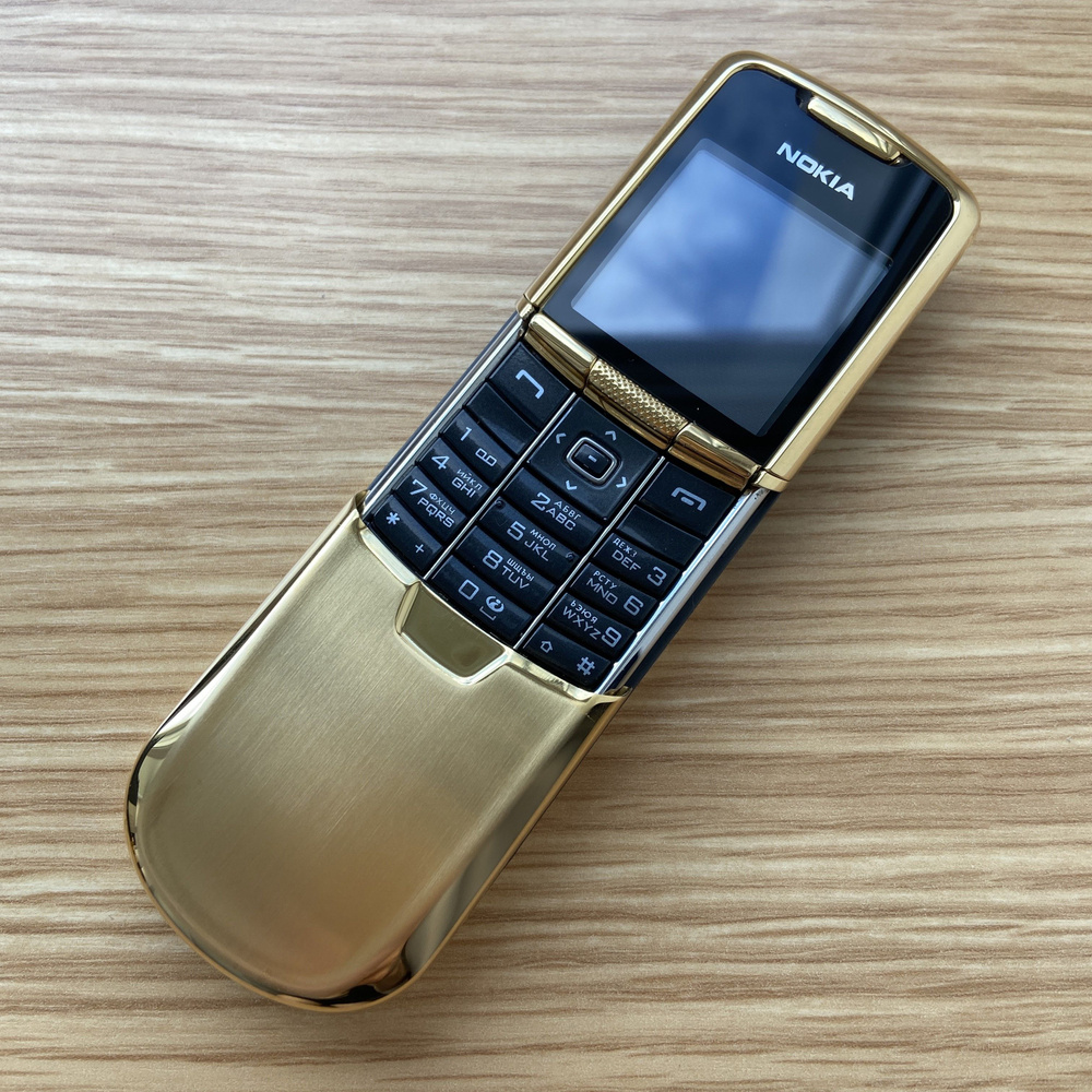 Nokia Мобильный телефон 8800 Classic, золотой #1