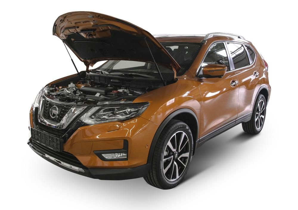 Амортизаторы капота Nissan X-Trail 2013-2017; 2017- АвтоУПОР UNIXTR021 #1