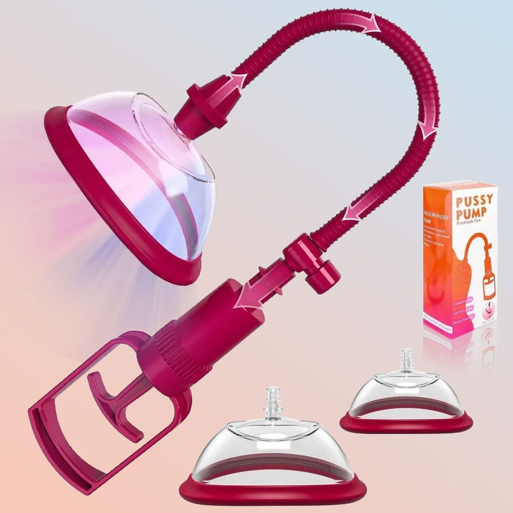 Женская вакуумная помпа для клитора и вагины, груди стимулятор, секс ...
