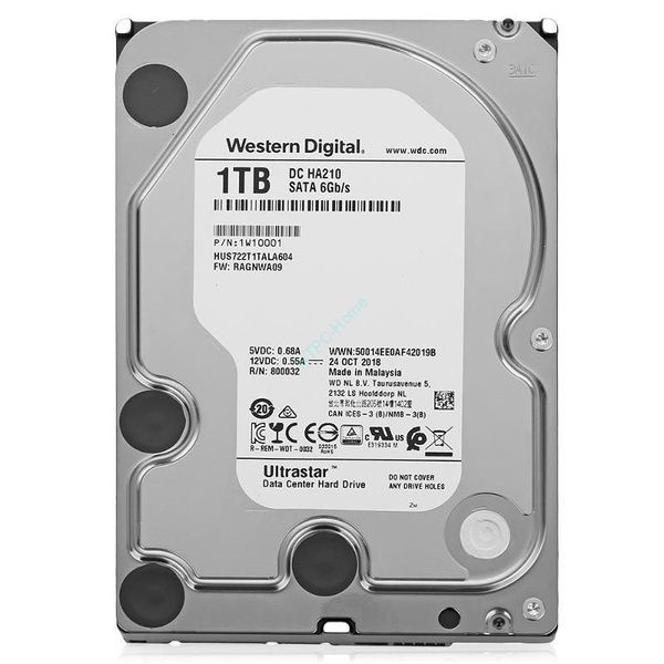 Western Digital 960 ГБ Внутренний жесткий диск (HUS722T1TALA604)  #1