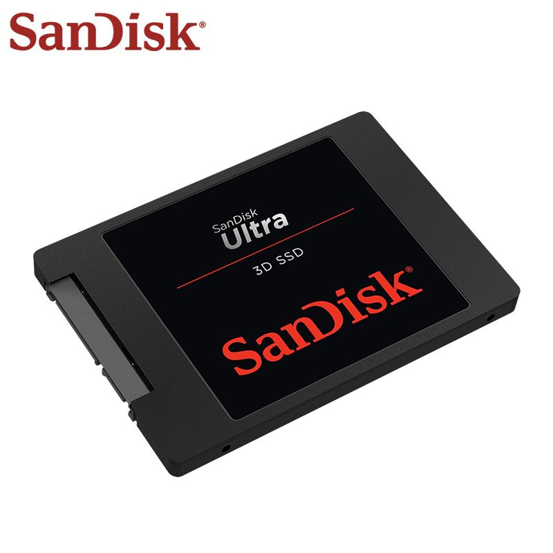 SanDisk 1 ТБ Внутренний SSD-диск Sandisk Ultra 3D (SDSSDH3-1T00-Z25) #1