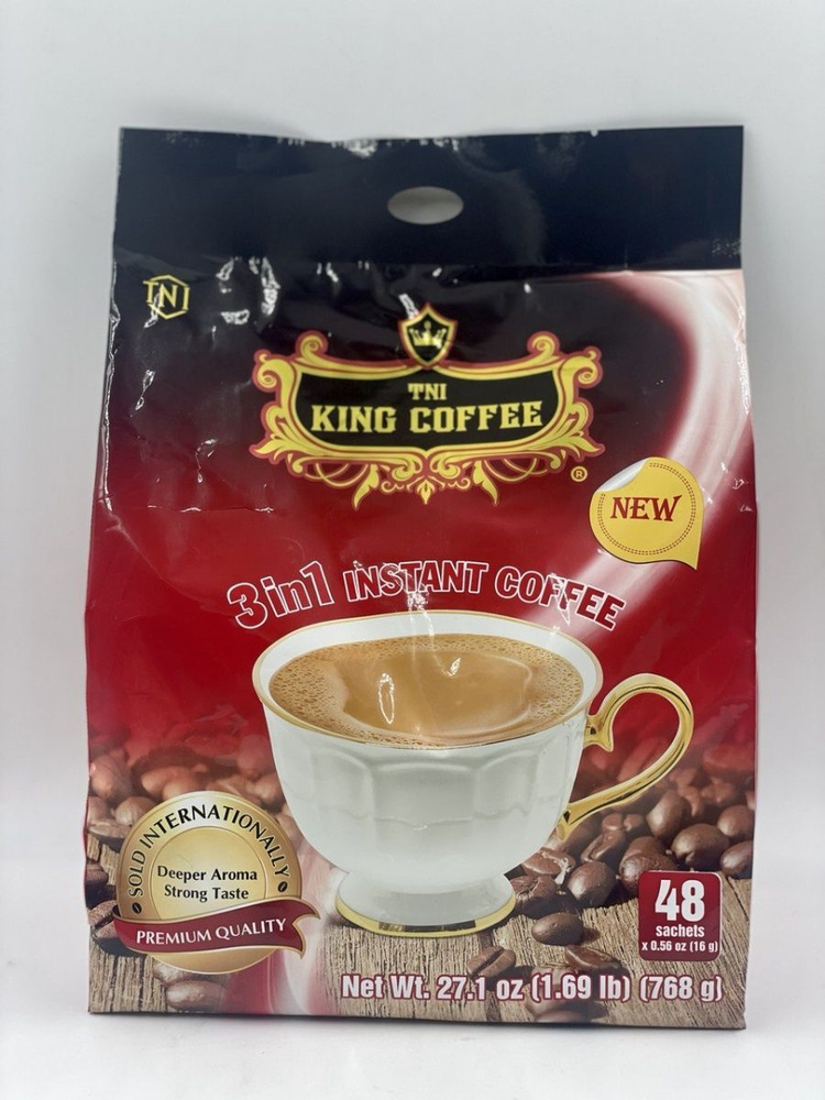 Кофе растворимый King Coffee 768г. 1шт. #1