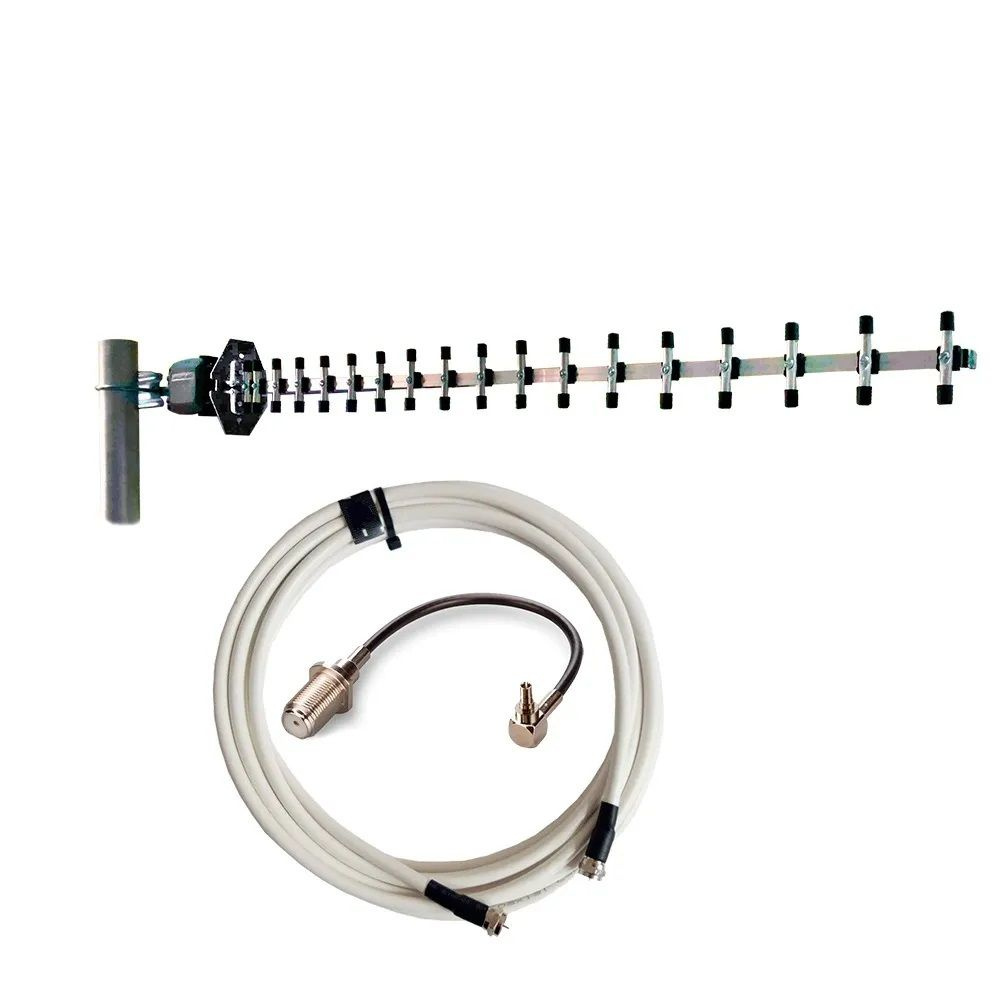 Антенна ИНТЕРНЕТ-20М для усиления 3G 4G LTE интернета с кабельной ...