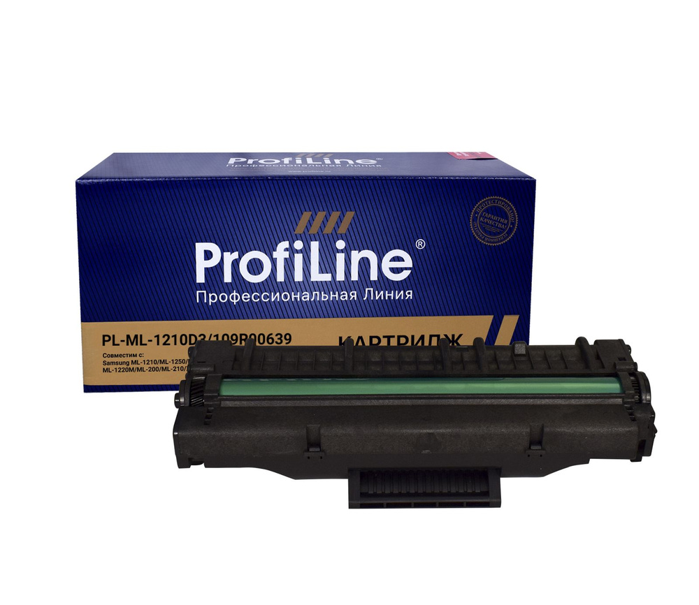 Картридж ProfiLine ML-1210D3/109R00639 для принтеров Samsung ML-1210/ML-1250/ML-1430/ML-1010/ML-1020M/ML-1220M/ML-200/ML-210/Xerox #1