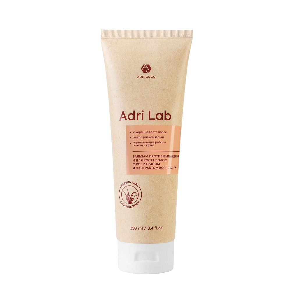 Бальзам Adri Lab против выпадения и для роста волос с розмарином и экстрактом корня аира, ADRICOCO, 250 #1