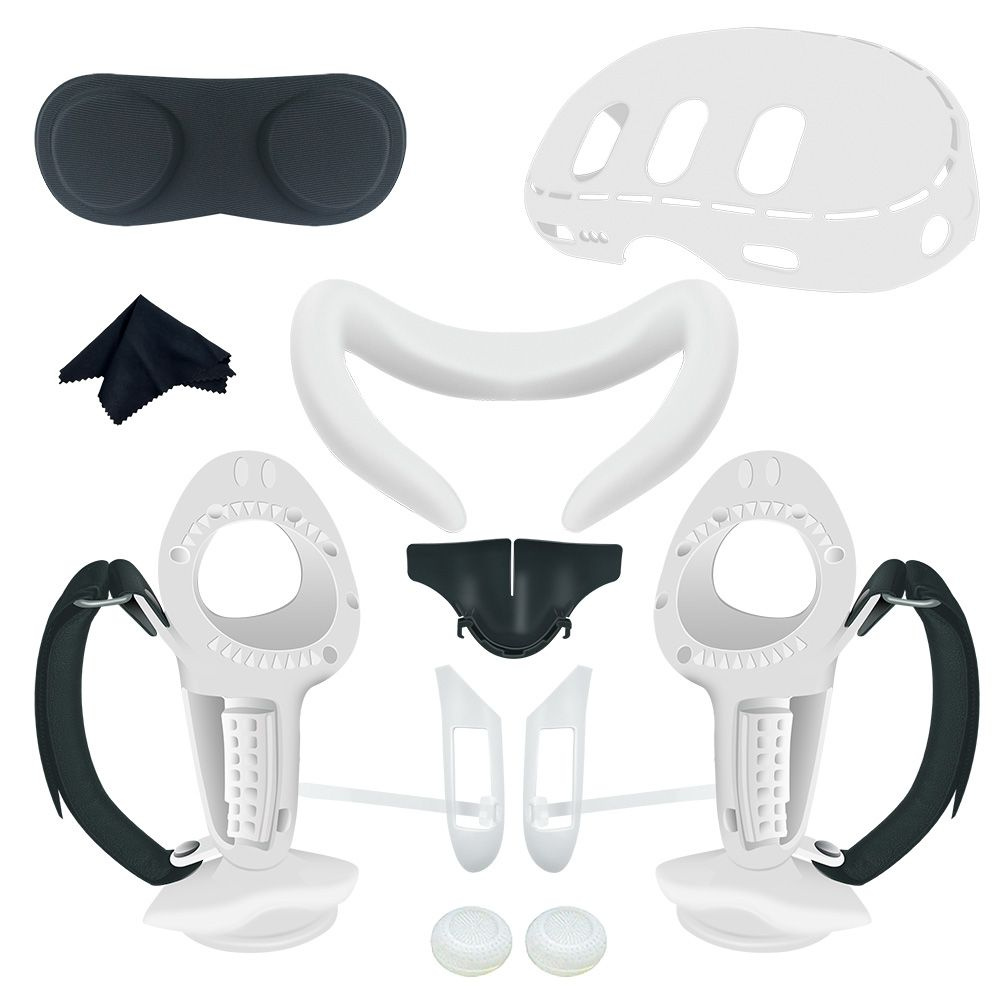 VR-аксессуар, набор 8 в 1, силиконовая маска, чехлы для контроллеров и гарнитуры, защита линз, накладки #1