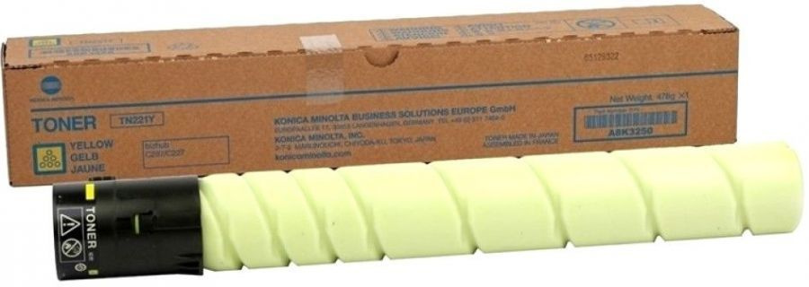 Konica Minolta Картридж, оригинал, Желтый (yellow), 1 шт #1