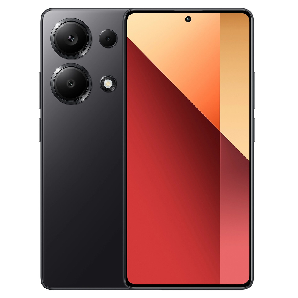 Xiaomi Смартфон Redmi Note 13 Pro, 512 GB, Midnight Black (23117RA68G) 12/512 ГБ #1