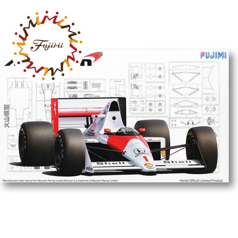 Сборная модель Машинка fujimi-09193 1/20 F1 McLaren MP4/5 1989 car model kit #1