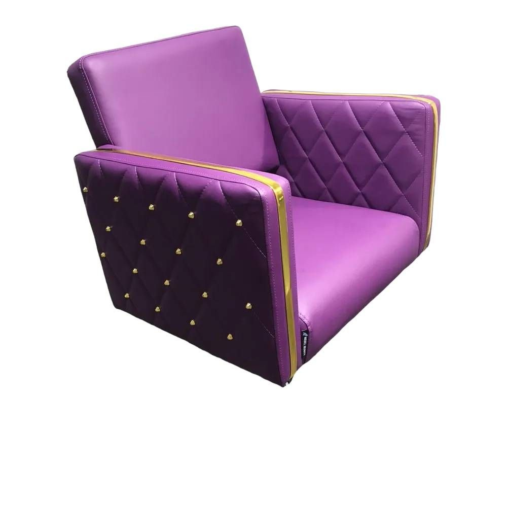 Парикмахерское кресло "Голдиум II", Фиолетовый, Каркас кресла без гидравлического основания  #1