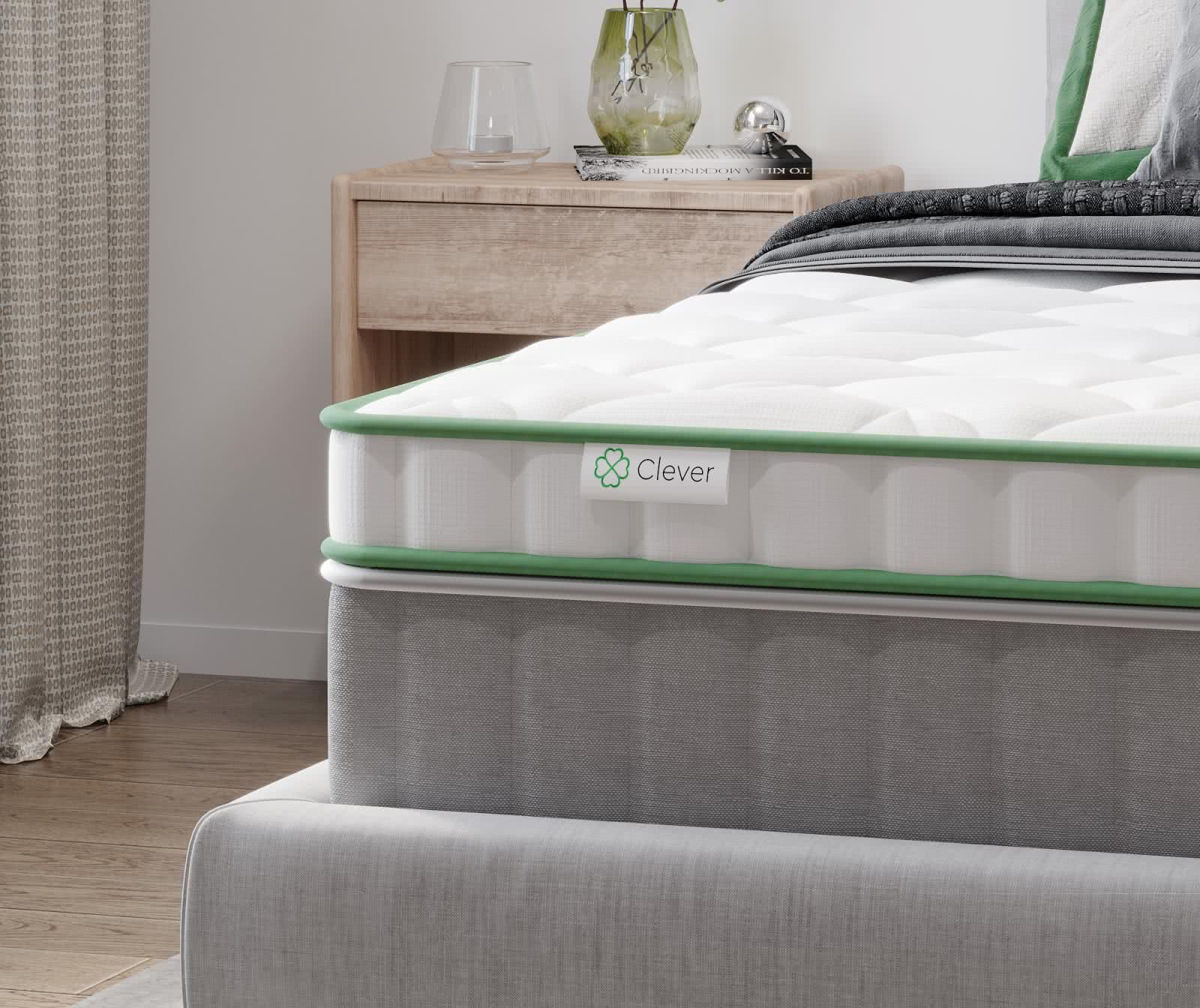 Топпер-наматрасник CLEVER-MATTRESS FoamTop Wave High, Беспружинный, 150 ...