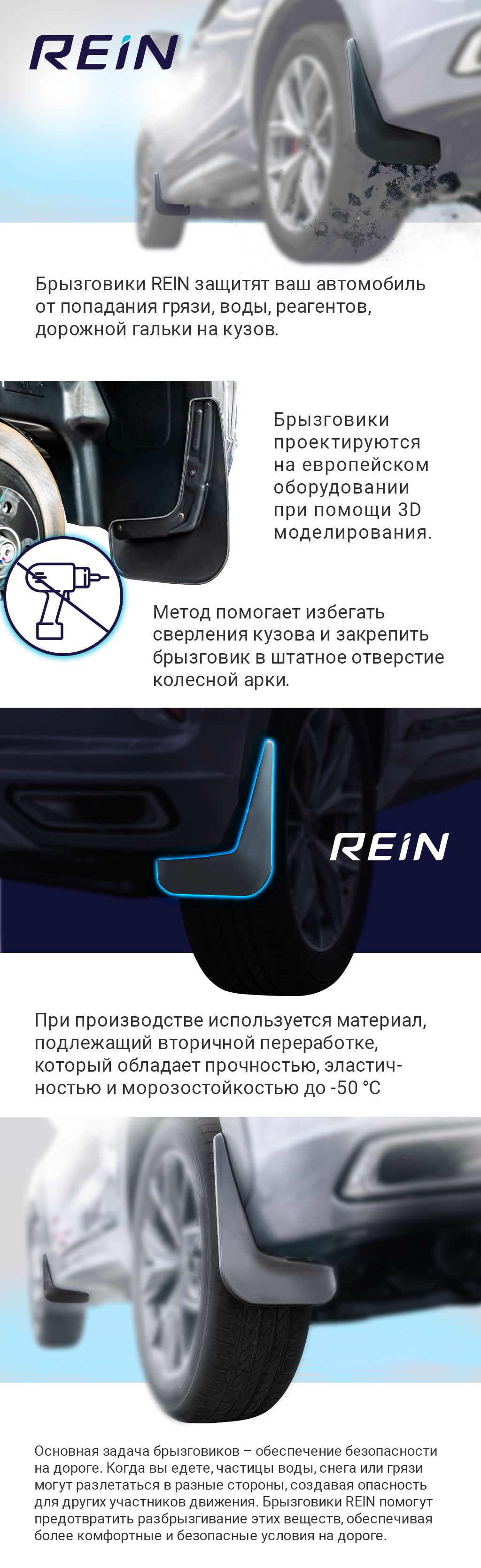 Брызговики передние подходят для HAVAL F7/F7x 2022 - 2 шт.(standard) /  Хавал Ф7х - REIN арт. REIN.A67319.F3 - купить по выгодной цене в  интернет-магазине OZON (1257108687)