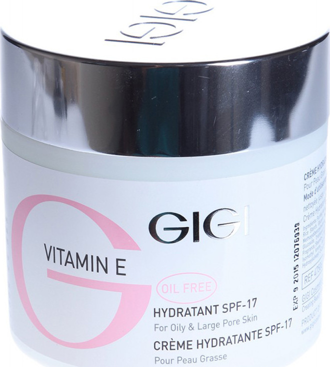 GiGi Крем для жирной кожи лица с витамином Е Vitamin E Hydratant SPF17 50 мл  #1