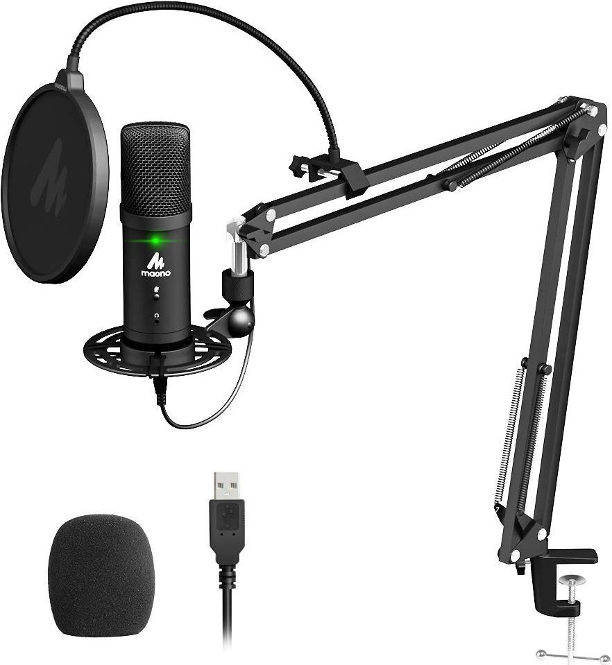 MAONO Микрофон студийный AU-PM401, черный #1