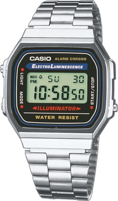 Японские электронные часы Casio Vintage A168WA-1 с гарантией #1