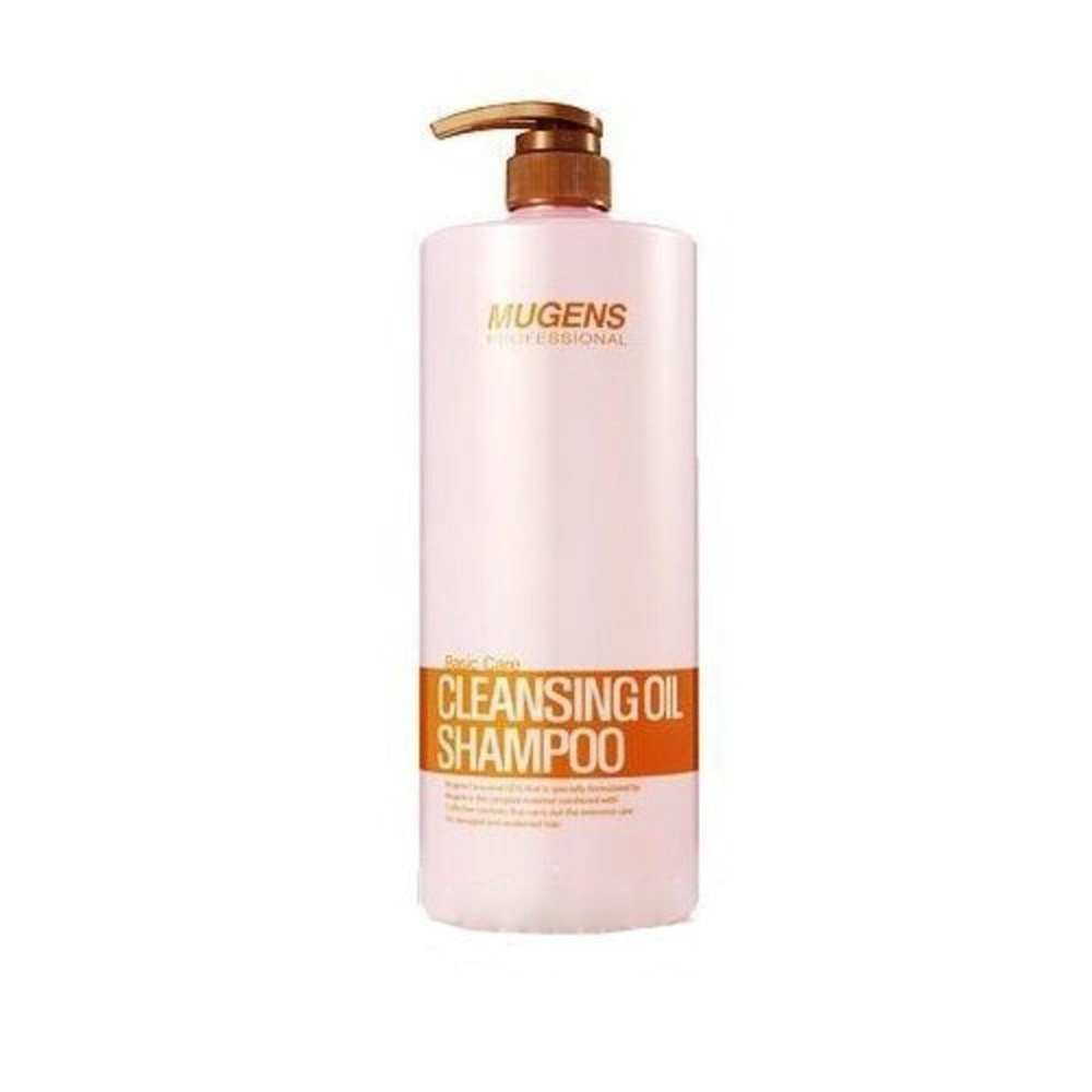 Welcos Cleansing Oil Shampoo шампунь для волос с аргановым маслом (1500мл.)  #1