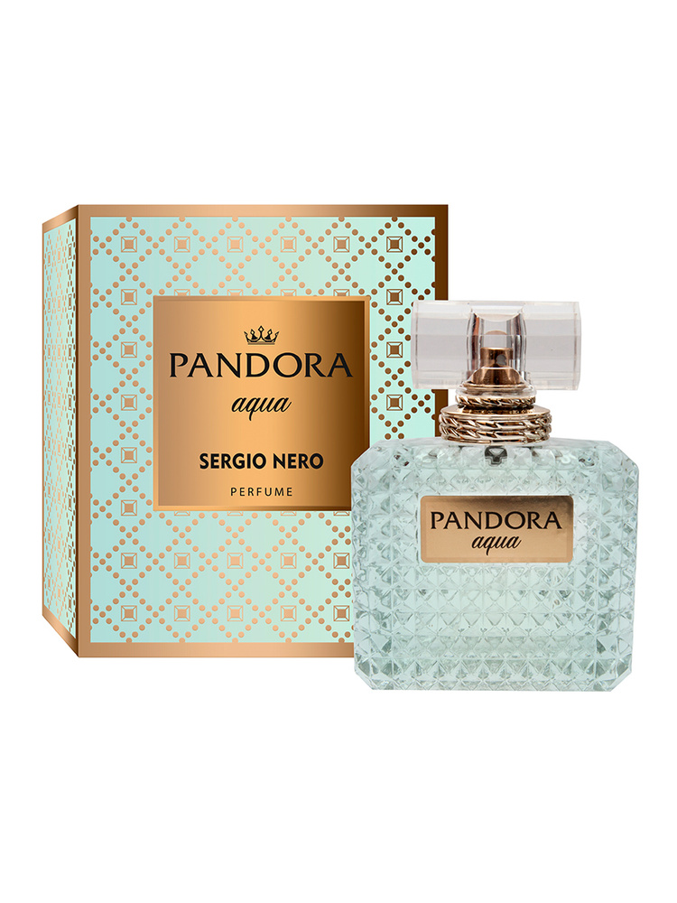 Sergio Nero/ Духи женские Pandora aqua 60 мл/ Парфюм женский, парфюм,женский, духи, туалетная вода, парфюмерия, #1