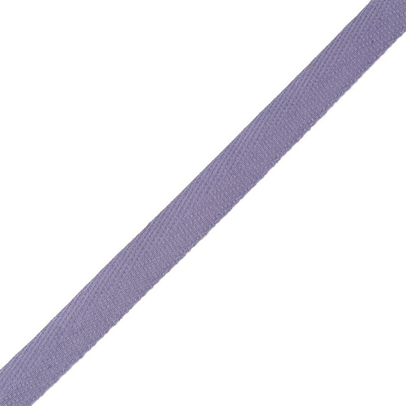 Лента киперная хлопок шир.13 мм цв.фиолетовый упак.50 м #1