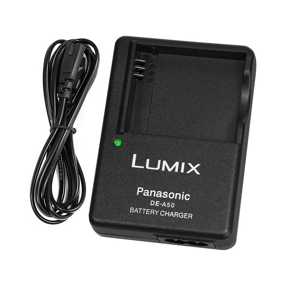 Panasonic Зарядное устройство для аккумуляторных батареек DE-A50B, черный  #1