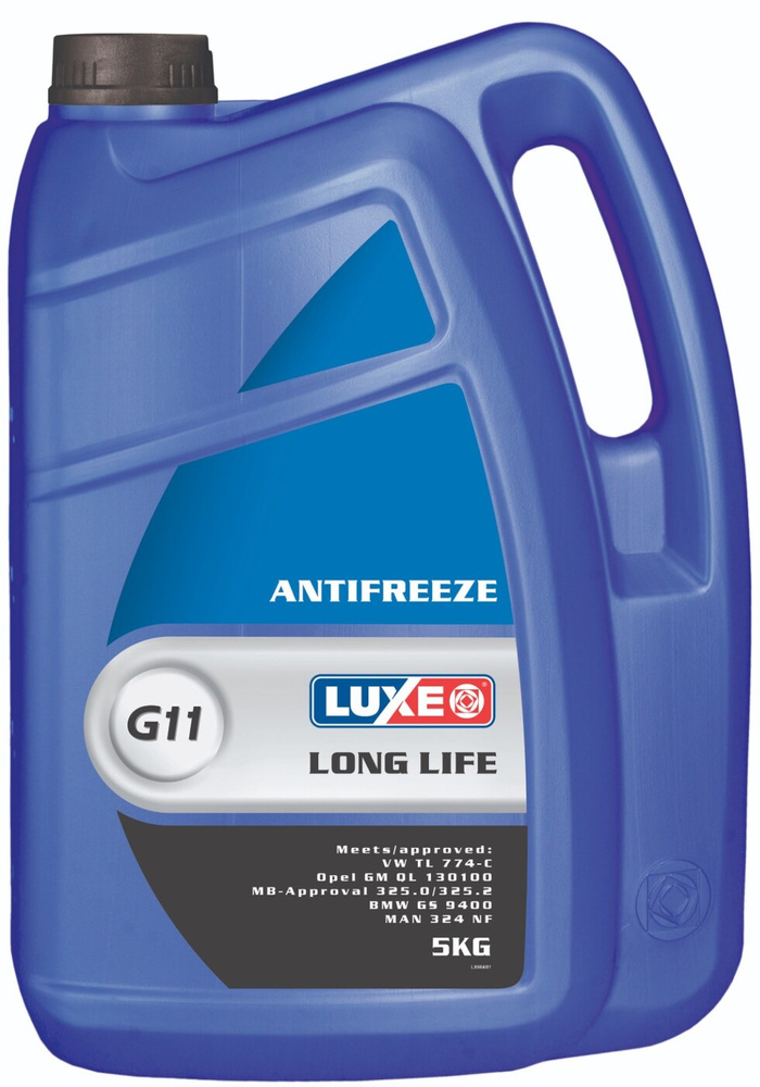 Антифриз синий LUXE LONG LIFE G11 5кг Охлаждающая жидкость #1