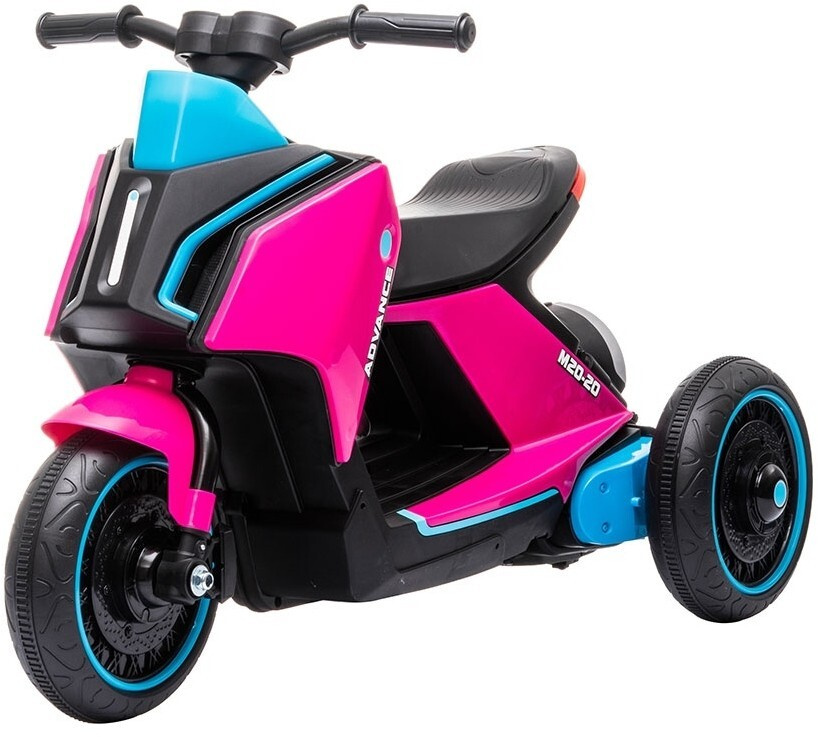 Детский электромобиль скутер трицикл BMW Concept Link Style 6V 2WD - HL700-3-PINK  #1