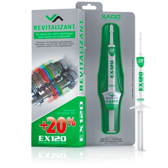 XADO Revitalizant EX120 для КПП и редукторов (шприц) 8мл #1