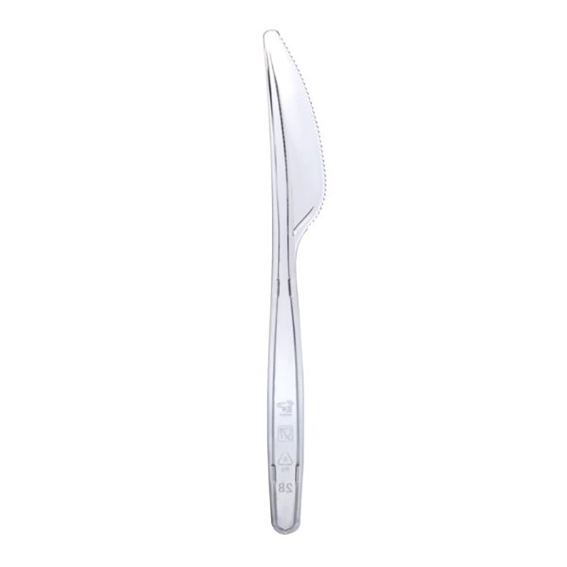 Ножи одноразовые OfficeClean, набор 48 шт., ПС, прозрачные, 18см #1