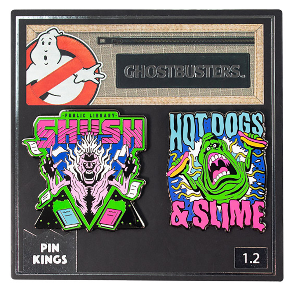 Значок Pin Kings Охотники за привидениями 1.2 - набор из 2 шт / брошь / подарок парню мужчине девушке #1