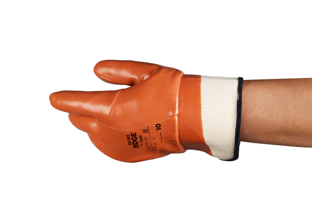 Перчатки Ansell от механических повреждений, зимние EDGE 48-193-10  #1
