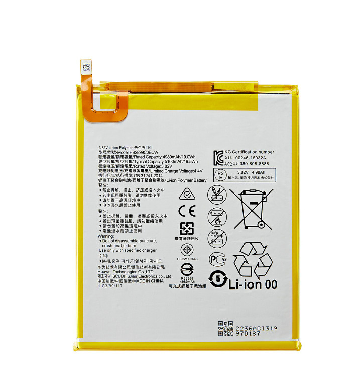 Аккумуляторная батарея MyPads 4980mAh HB2899C0ECW на планшет Huawei MediaPad M3 8.4 LTE (BTV-W09/DL09) #1