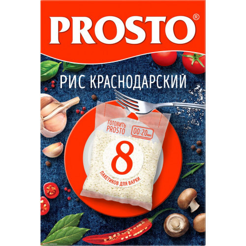 Крупа "PROSTO" Рис краснодарский  500гр*12 #1