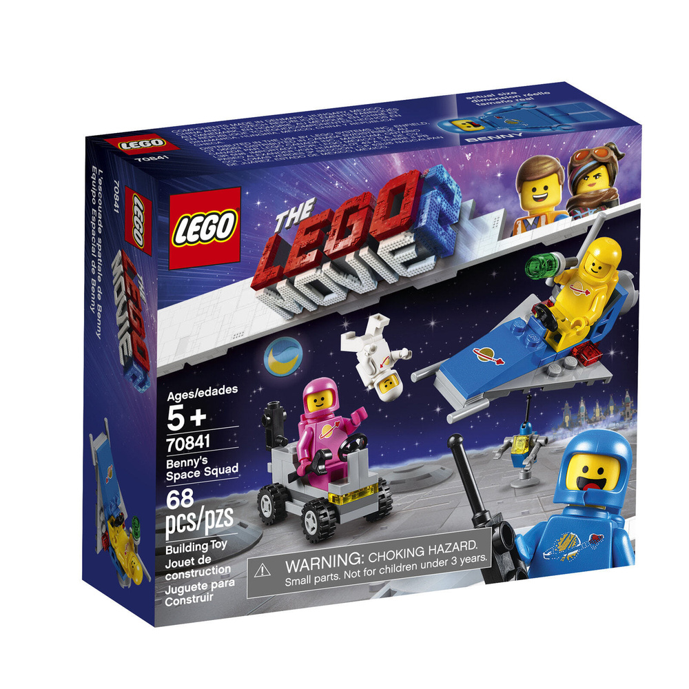 Конструктор LEGO The LEGO Movie 70841 Космический отряд Бенни - купить с  доставкой по выгодным ценам в интернет-магазине OZON (988108686)