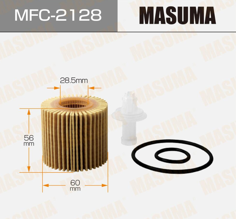 Masuma Фильтр масляный арт. MFC2128, 1 шт. #1