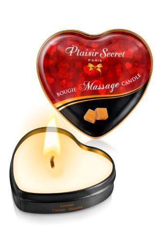 Массажная свеча с ароматом карамели Bougie Massage Candle - 35 мл. #1