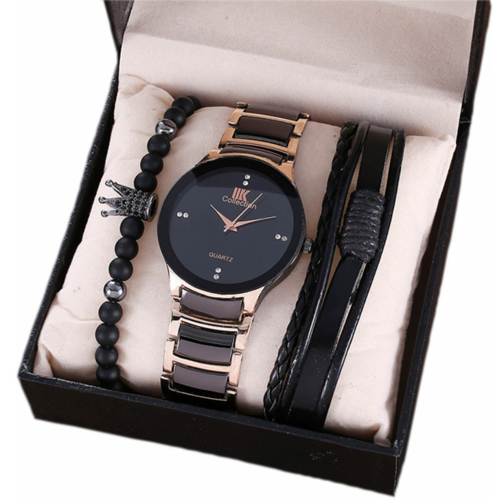 Молодежные женские часы и 2 браслета корона MyPads M-A07060 красивый подарок любимой дочке подруге маме #1