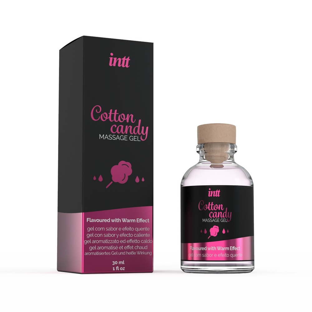 INTT Cotton Candy разогревающий лубрикант масле для орального секса 30мл  #1