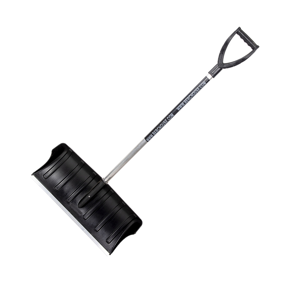 Лопата-движок для уборки снега Berchouse №14, со съемным алюминиевым черенком, 600 x 300 мм  #1