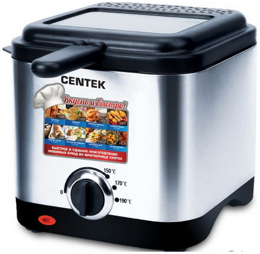 Фритюрница CENTEK CT-1430 нержавейка #1