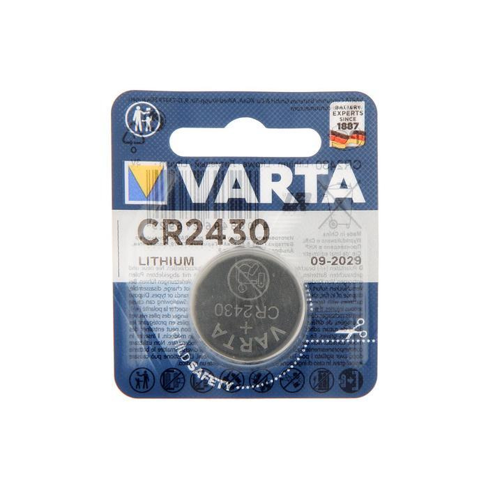 Varta Батарейка CR2430, Литиевый тип, 3 В, 1 шт #1