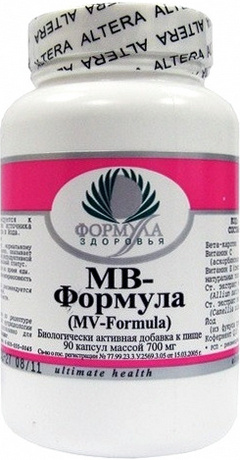 Формула здоровья МВ-Формула (MV-Formula), 90 капсул по 700 мг - стабилизация гормонального фона  #1